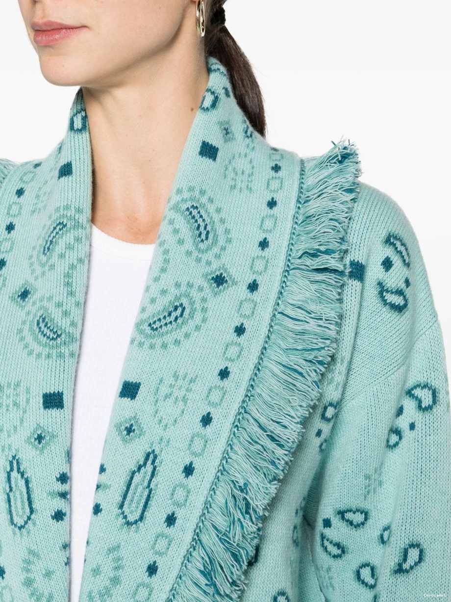 Affordable Alanui Women cardigan bomber bandana-jacquard 0712